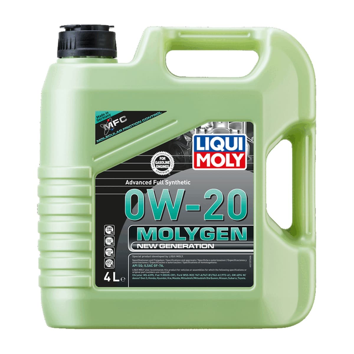 LIQUI MOLY 0W-20 FULL SYNTHETIC 4LT Ref. 21357