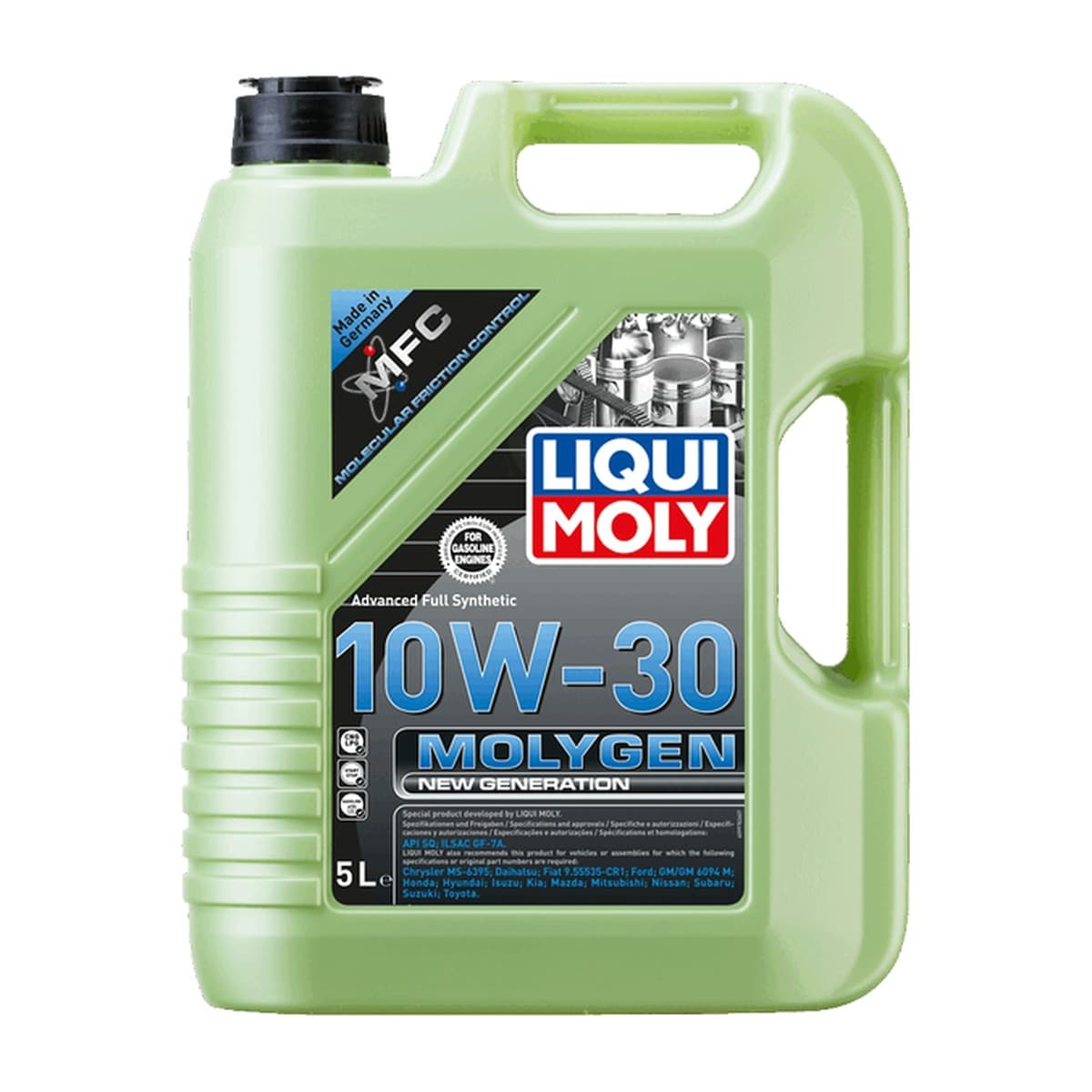 LIQUI MOLY 10W30 5LT FULL SINTHETIC Ref. 9978